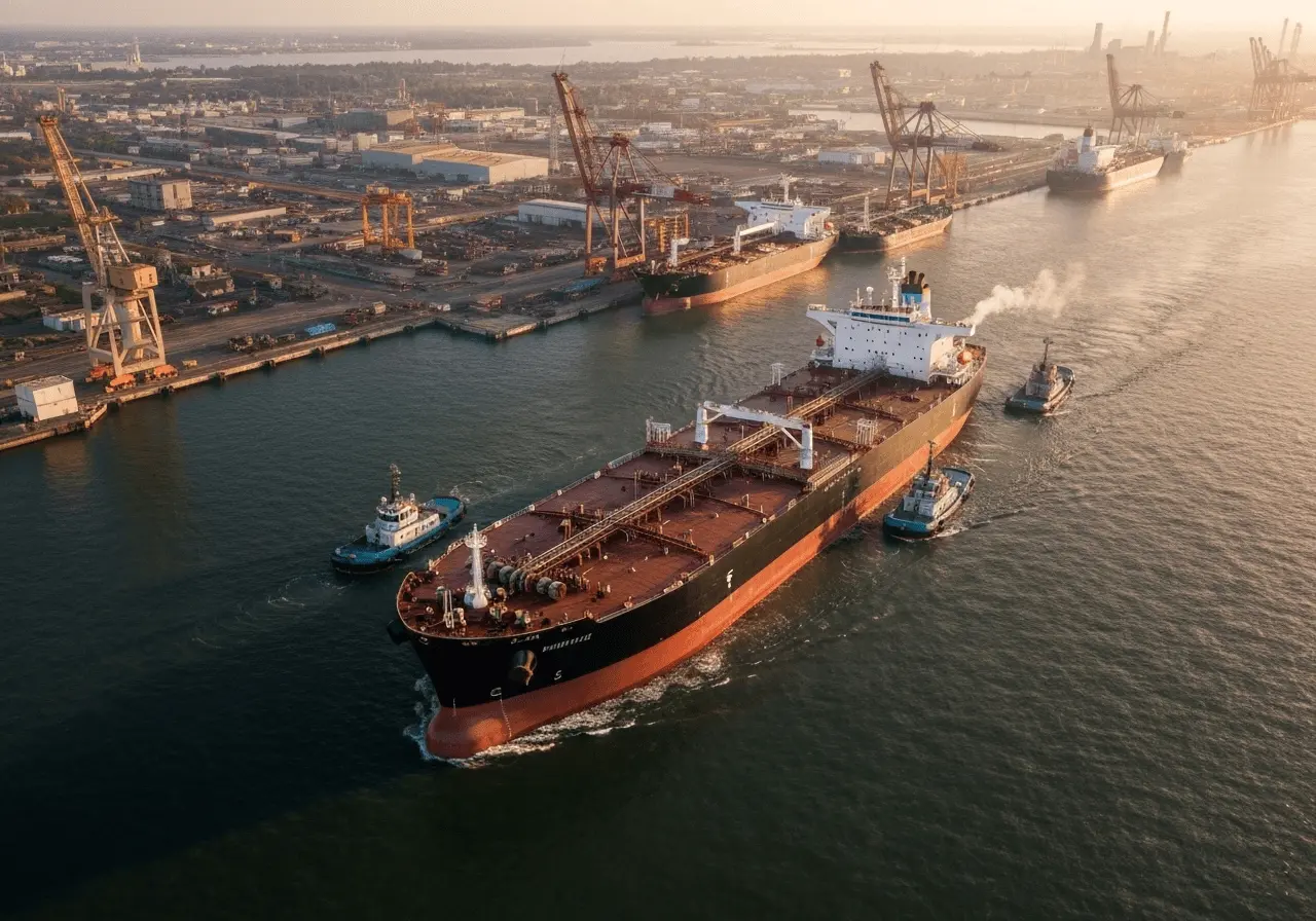Oil Tanker Ship